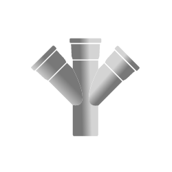 Крестовина 50х50х50х45 внутр.