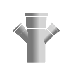 Крестовина 110х50х50х45 внутр.
