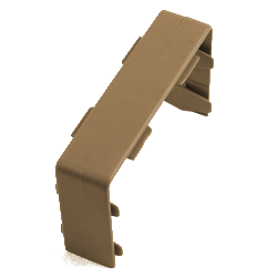 Переходник для РКК соединительный коричневый Переходник для кабель-канала 100*60 соединительный коричневый