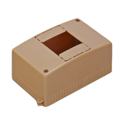 68024К Тусо Коробка под автоматический выкл. 4-х местная коричневая