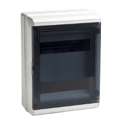 69024П Тусо Щиток о/п на 24 мод. с двер. 370х275х135мм прозр.крышка