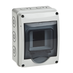 69003 Тусо Модульный щиток 3 АВ .с вертик.двер..120х160х92мм ip65