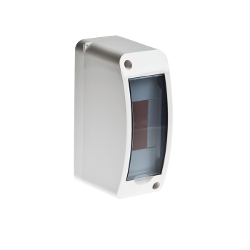 68302 Тусо Модульный щиток о/п на 2 мод. с вертикальной дверцей. 140Х55х85мм