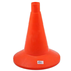 Конус дорожный h=320мм, без полос, мягкий
