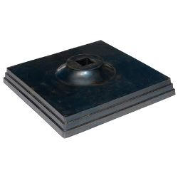 Подставка под веху полимерная 350*350*60 мм, 7 кг