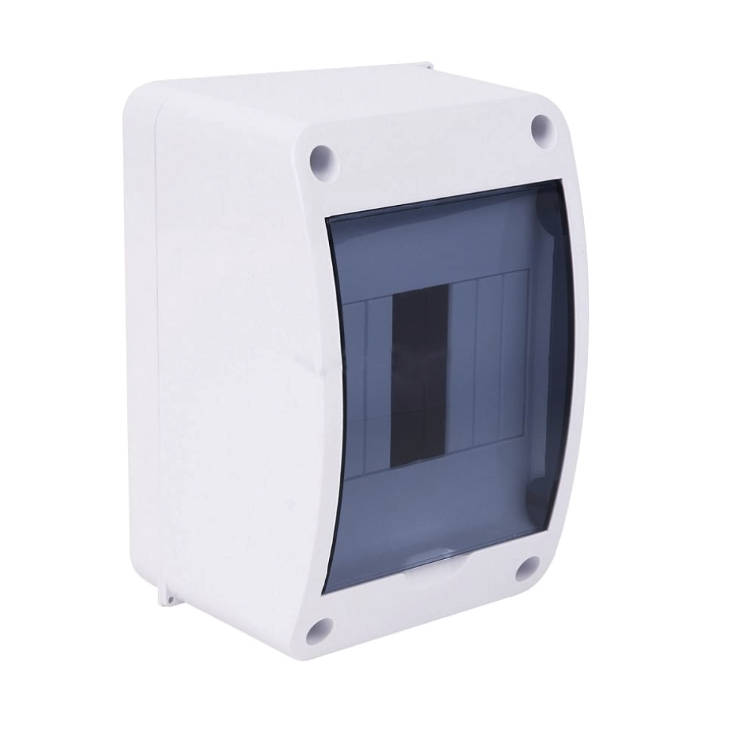 68306 Тусо Модульный щиток о/п на 6 мод. с вертикальной дверцей, 140х125х85мм