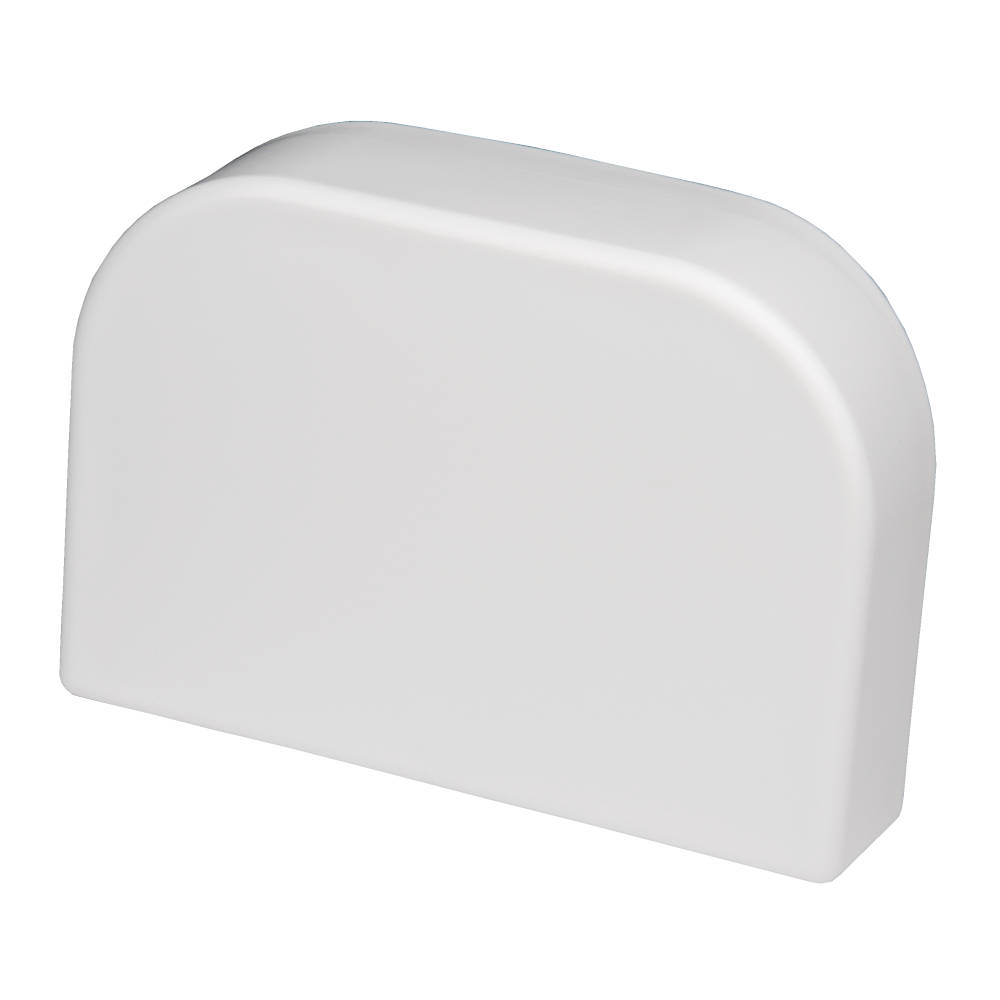 Заглушка для кабель-канала 74х55 белая