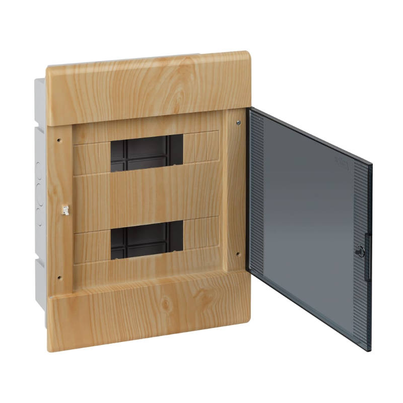 68124-27М Тусо.Щиток с/п на 24 мод. с двер. 415х299х103мм, сосна на светлой основе