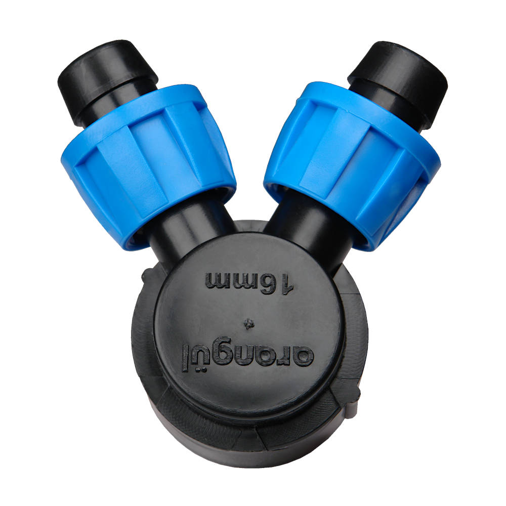 Разветвитель для капельной ленты 16/2х1" внутренняя резьба Arangul