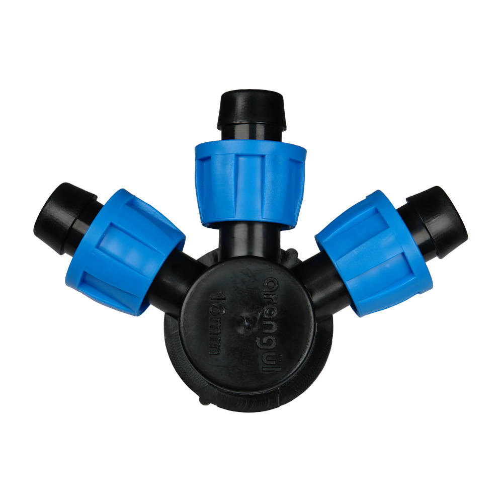 Разветвитель для капельной ленты 16/3х1" внутренняя резьба Arangul